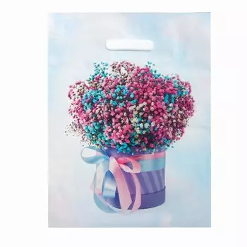 Пакет «Фьюжн», полиэтиленовый с вырубной ручкой 3140 см, 60 мкм