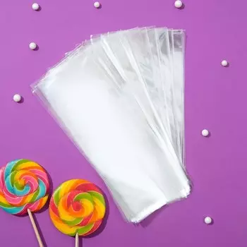 Пакет фасовочный БОПП 7 х 18 см, 25 мкм