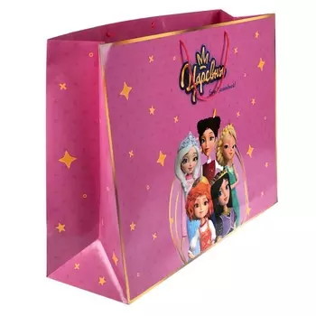 Пакет глянцевый «Царевны», 46 × 60 см