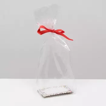 Пакет "Конфетти", с жестким дном, № 1, 11 х 7 х 33 см