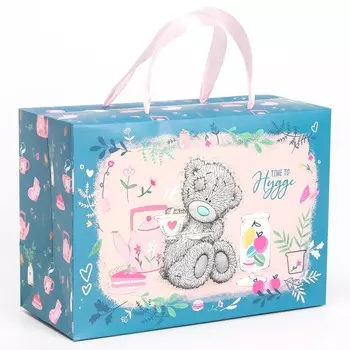 Пакет-коробка, 282013 см Time to hygge, упаковка, Me To You