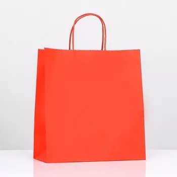 Пакет крафт «Радуга», алый, 251227 см, 80 г/м, 1 шт.