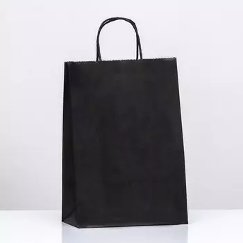 Пакет крафт «Радуга», чёрный, 221332 см, 80 г/м, 1 шт.