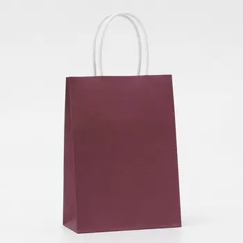 Пакет крафт винный, круглая ручка, 15218 см, 120 г
