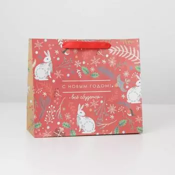 Пакет крафтовый горизонтальный «Европейский», ML 27 × 23 × 11.5 см