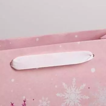 Пакет крафтовый горизонтальный «Новогодние мечты», ML 27 × 23 × 11.5 см