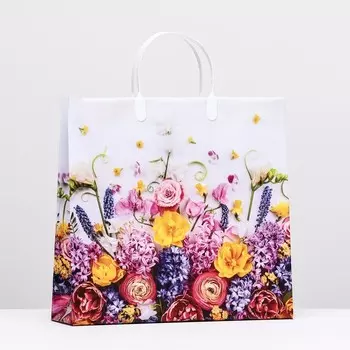 Пакет «Красивый букет», мягкий пластик, 3030 100 мкм