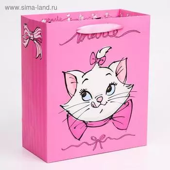 Пакет ламинированный вертикальный, 23 х 27 х 11,5 см "Marie", Коты аристократы