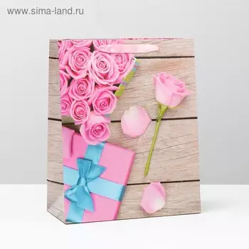 Пакет ламинированный, 26 x 32 x 12 см