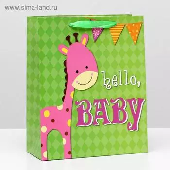 Пакет ламинированный, 26 x 32 x 12 см