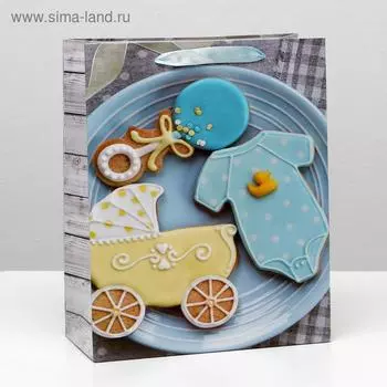 Пакет ламинированный, 26 x 32 x 12 см