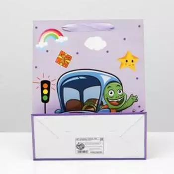 Пакет подарочный ламинированный, 26 x 32 x 12 см