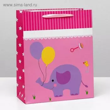 Пакет ламинированный, 26 x 32 x 12 см