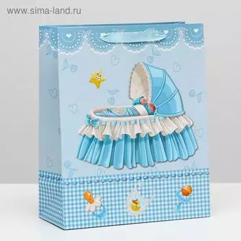 Пакет ламинированный "Малыш" 26x32x12