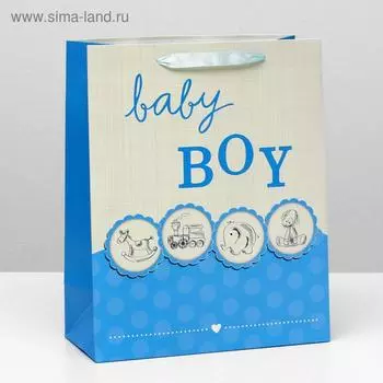 Пакет ламинированный, 26 x 32 x 12 см