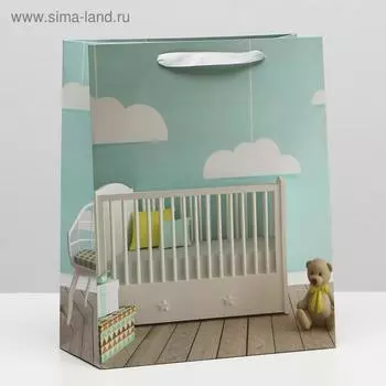 Пакет ламинированный "Для малыша" 26x32x12