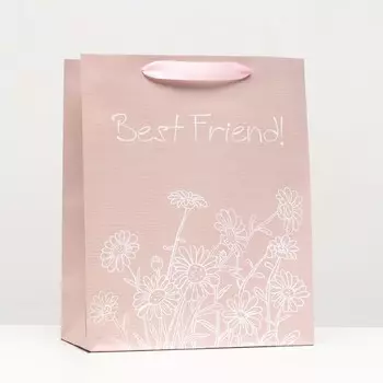 Пакет ламинированный "Best Friend" 26x32x12