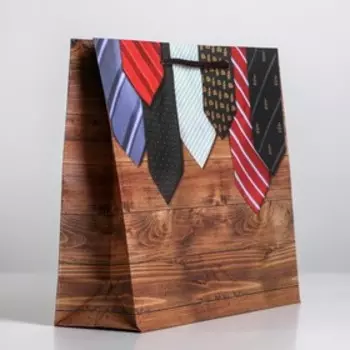 Пакет подарочный ламинированный, упаковка, Best man, ML 21 х 25 х 8 см