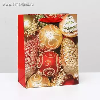 Пакет ламинированный, "Блестящие игрушки" 18 x 23 x 10 см