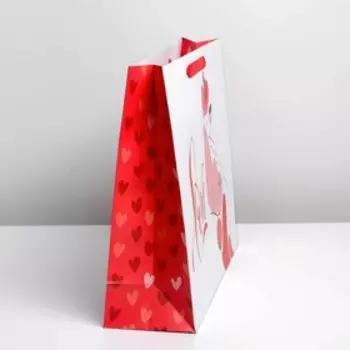 Пакет ламинированный «Для тебя с любовью», L 40 × 31 × 11,5 см