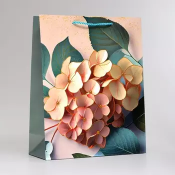 Пакет ламинированный «Flowers», M 26 32 10 см