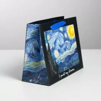 Пакет ламинированный горизонтальный I paint my dream, MS 23 × 18 × 10 см