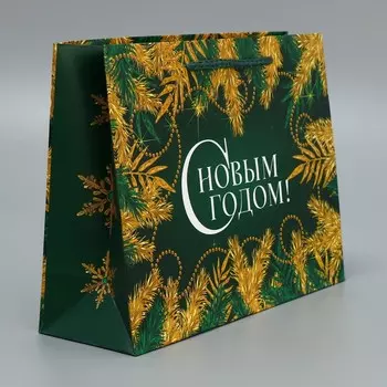 Пакет ламинированный горизонтальный «Изумруд», MS 23 18 8 см