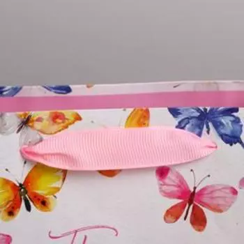 Пакет ламинированный горизонтальный «Порхай от счастья», S 15 × 12 × 5,5 см