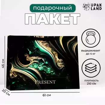 Пакет ламинированный горизонтальный Present, XXL 614620 см