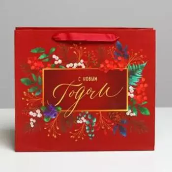 Пакет ламинированный горизонтальный «Роскошь волшебства», M 30 × 26 × 9 см