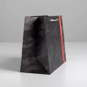 Пакет ламинированный горизонтальный «С 23 февраля», MS 23 × 18 × 10 см