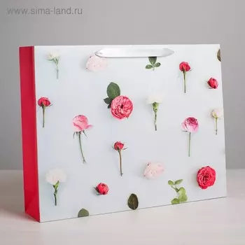 Пакет подарочный ламинированный горизонтальный, упаковка, «Ты прекрасна», L 40 х 31 х 11 см