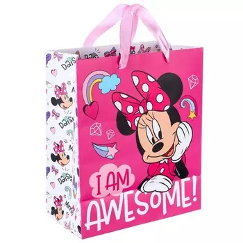 Пакет подарочный, 232711.5 см, упаковка, Минни Маус