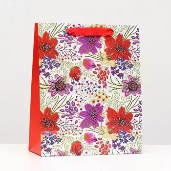 Пакет подарочный ламинированный «Игривость» 26 x 32 x 12 см