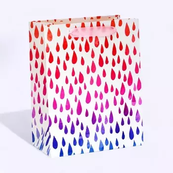 Пакет ламинированный «Капли», MS 182310 см