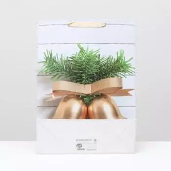 Пакет ламинированный "Колокольчики", 31 x 42 x 12 см