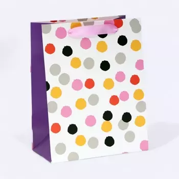 Пакет ламинированный «Конфетти», MS 18 23 10 см