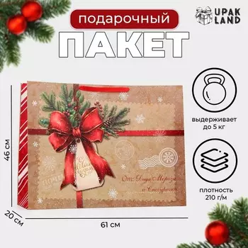 Пакет ламинированный «Конверт», XXL 46 х 61 х 20 см.