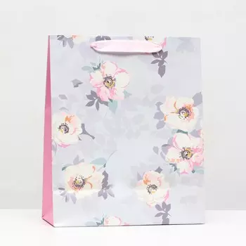 Пакет ламинированный «Нежный взгляд» 26 x 32 x 12 см