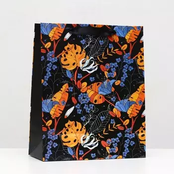 Пакет подарочный ламинированный «Осенний взгляд» 263212 см