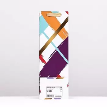 Пакет ламинированный под бутылку, 12936 см