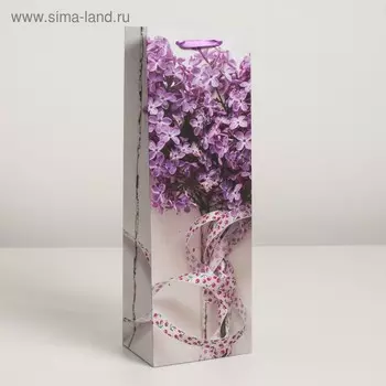 Пакет ламинированный под бутылку, 12936 см