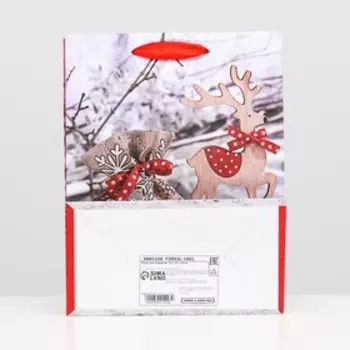 Пакет ламинированный "Подарочный", 18 x 23 x 10 см