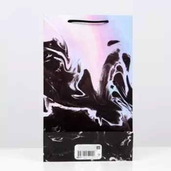 Пакет ламинированный "Структура", 40,5 х 24,8 х 9 см