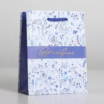 Пакет ламинированный «Вдохновляй», S 12 х 15 х 5,5 см