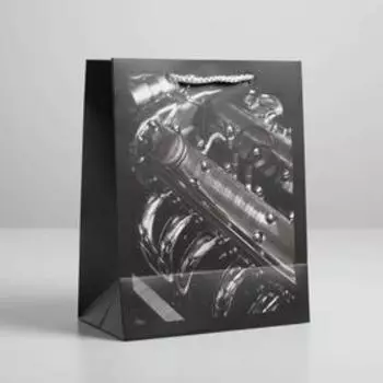 Пакет ламинированный вертикальный «23 февраля», MS 18 × 23 × 10 см