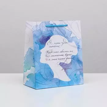 Пакет ламинированный вертикальный «Чудное мгновенье», ML 23 × 27 × 11,5 см