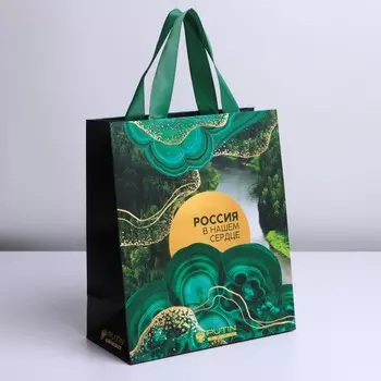 Пакет ламинированный вертикальный «Достояние», ML 23 27 11,5 см