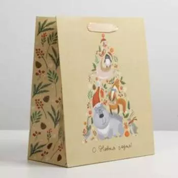 Пакет ламинированный вертикальный «Дружный хоровод», ML 23 27 11.5 см