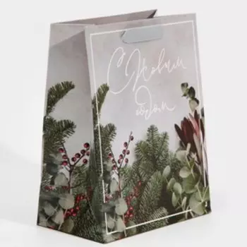 Пакет ламинированный вертикальный «Еловый аромат», MS 18 23 10 см